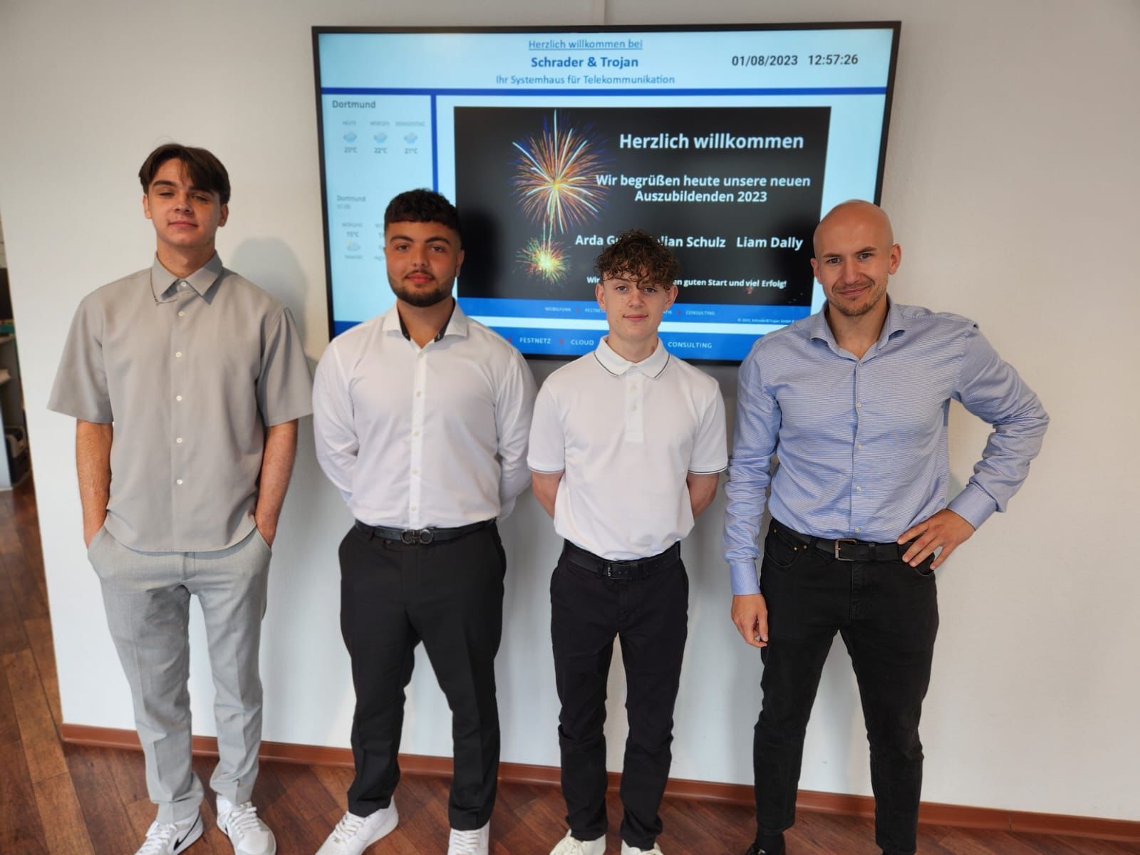 3 neue Azubis