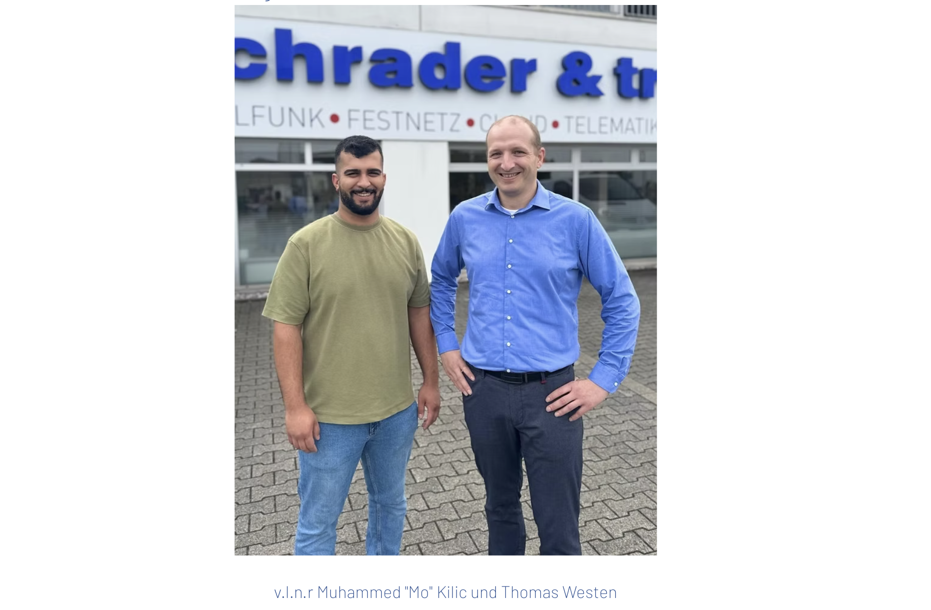 Zwei von uns für Sie