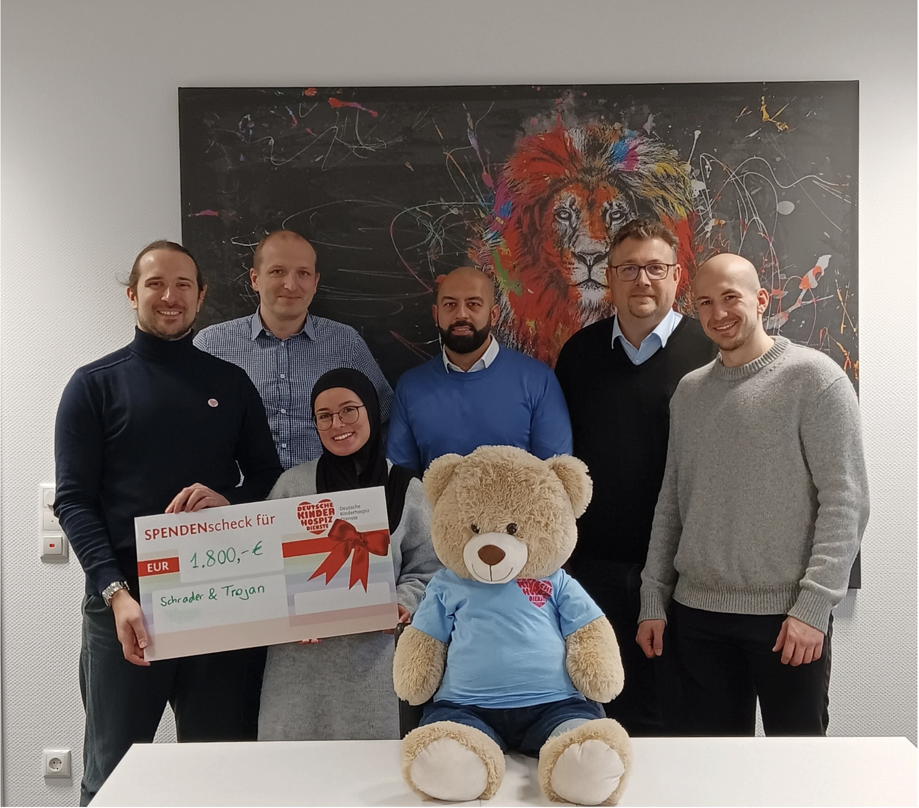 Alljährliche Spende