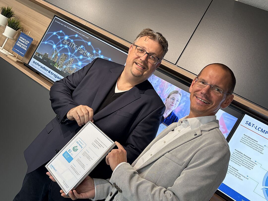 Schrader Trojan erhält Nachhaltigkeitszertifikate.