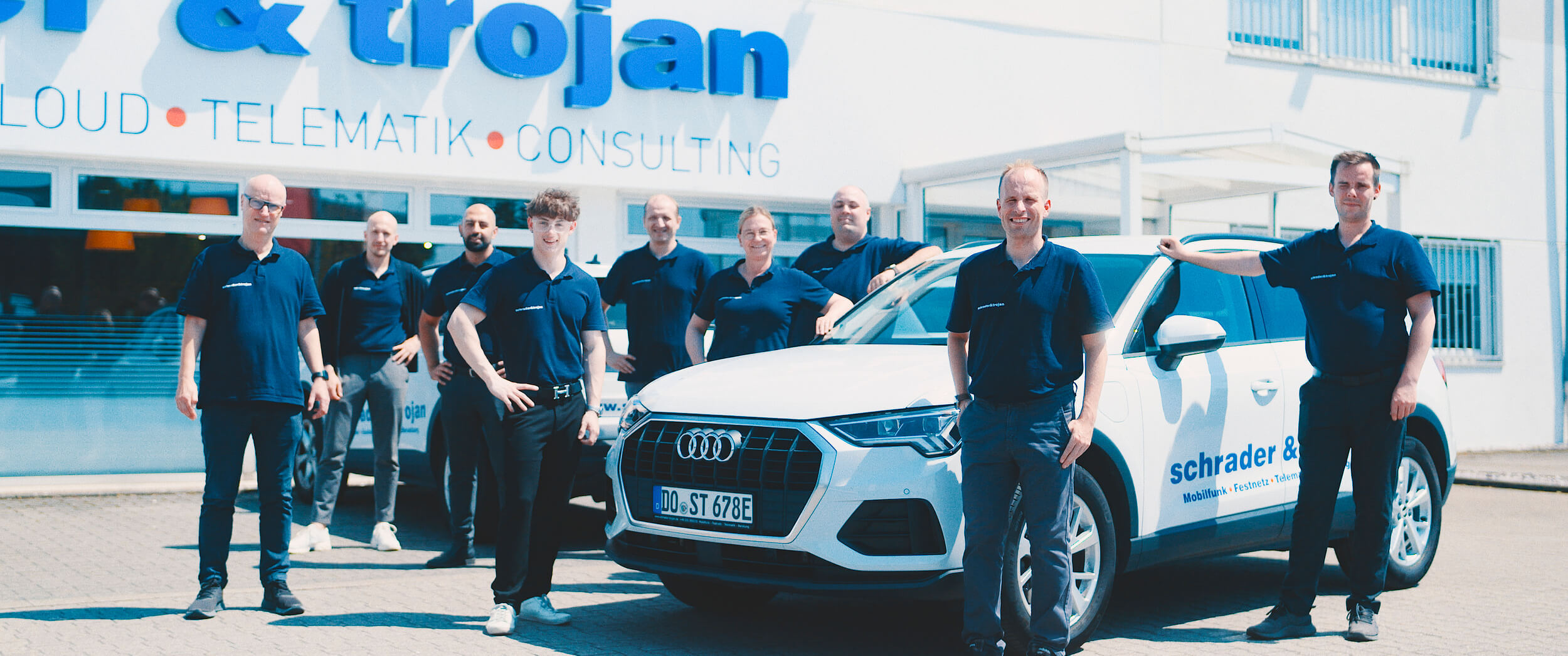 Schrader und trojan team mit auto